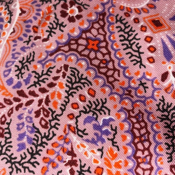 Cinq a Sept Gaby Dress in Psychadelic Paisley in Tea Rose Multi Sz. 0 Sz. XS NWT - Picture 11 of 14